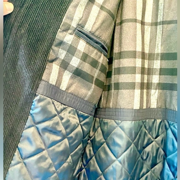 NEW WOT - Men’s London Fog Jacket Thick Fleece Lined Corduroy Trimmed Size Large - Picture 9 of 12